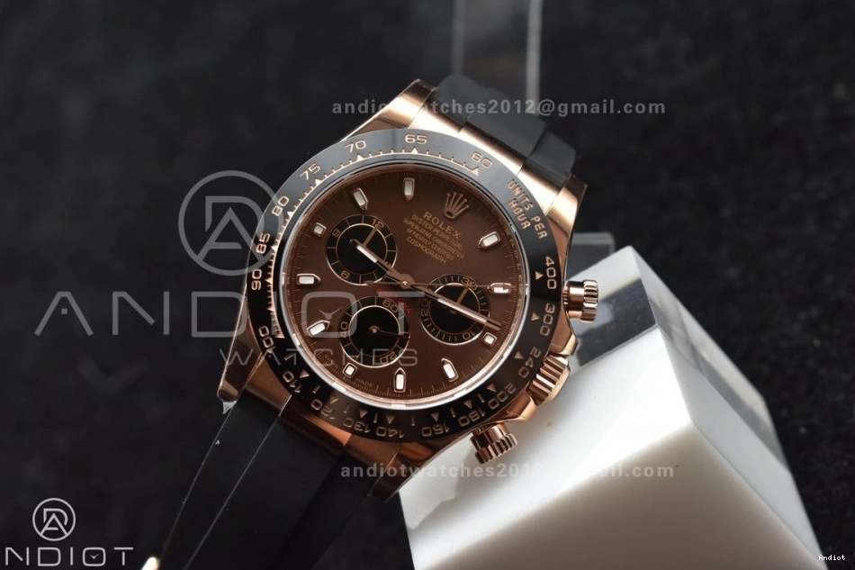 Strap Edition 1:1 Oysterflex 116515 Brown Daytona BTF SA4130 Best on Rubber Dial 1207